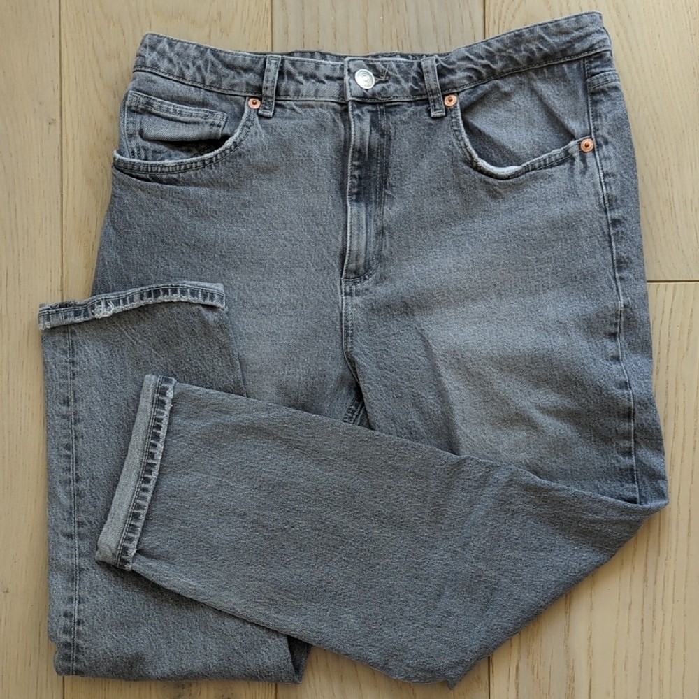 Gray Denim Jeans